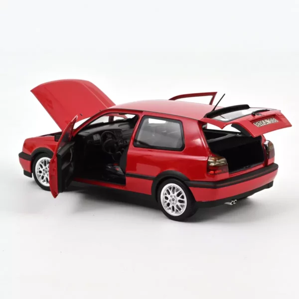 VW Golf GTI 1996 Rouge Flash 1/18 ( Précommande Livrable Septembre 2025 ) – Image 2