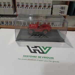 Jeep Willys 1/43 Rouge Solido