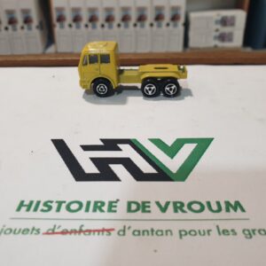 Majorette Camion Mercedes Jaune 1/100