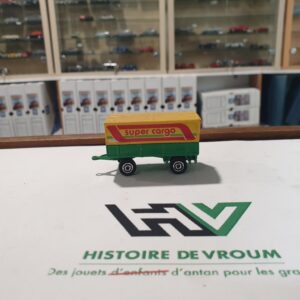 Remorque  " super cargo " Majorette 1/100 