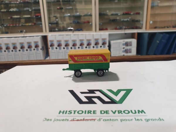Remorque  " super cargo " Majorette 1/100 