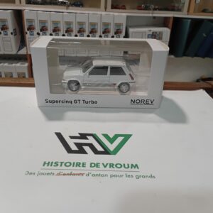 Renault SuperCinq GT Turbo Ph II 1988 Blanc Jet-car 1/43