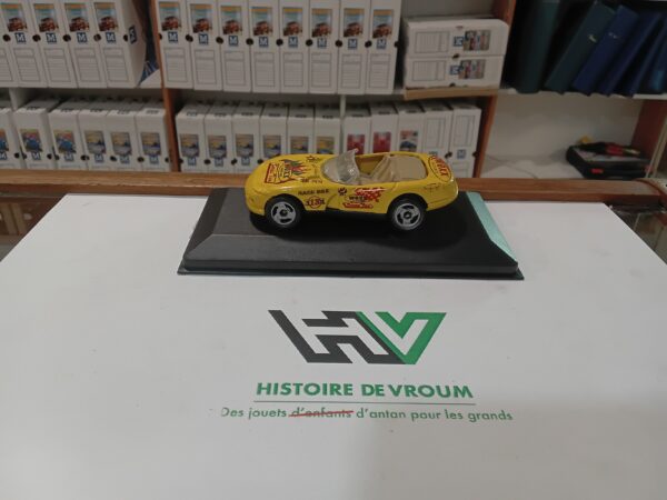 Dodge Viper "Wezz race Box" Jaune 1/43