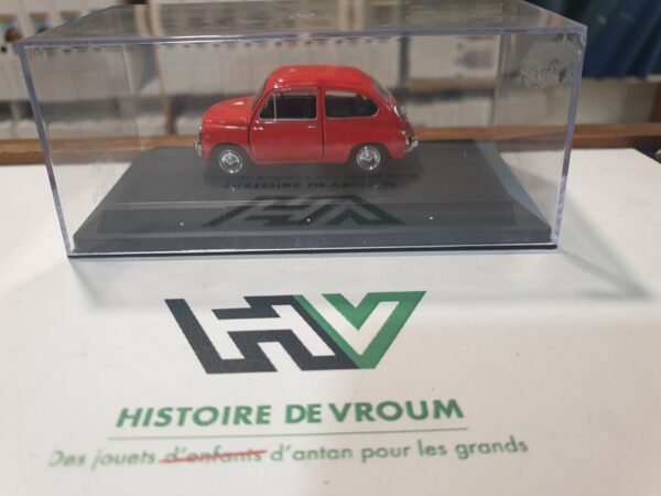 Zastava fiat 750 1/43