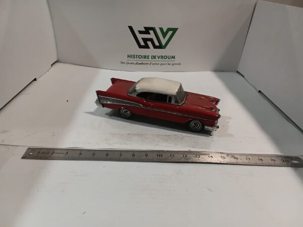 Chevrolet Bel Air Sport Coupé 1957 Rouge 1/43 – Image 6