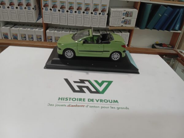 Peugeot 206CC Welly Verte 1/38