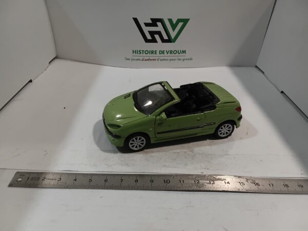 Peugeot 206CC Welly Verte 1/38 – Image 5