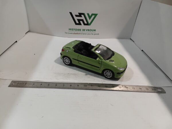 Peugeot 206CC Welly Verte 1/38 – Image 6