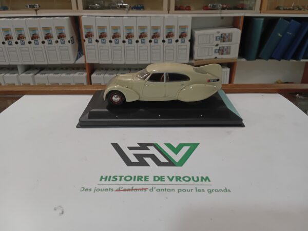 Peugeot 402 Andreau 1936 Beige 1/43