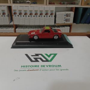 Fiat X1/9 Jet Car 1974 Rouge 1/43