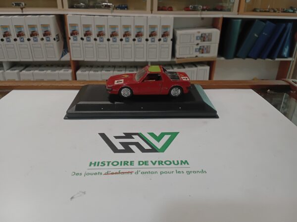 Fiat X1/9 Jet Car 1974 Rouge 1/43