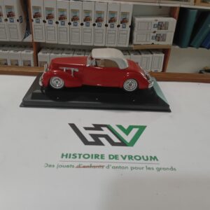 Matchbox Cord Die Cast Car England Rouge 1937 1/43