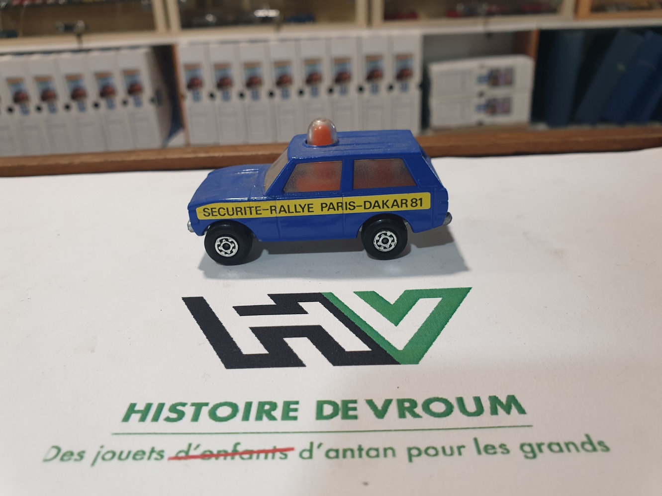 Matchbox Rolamatics N 20 Sécurité Rallye Paris Dakar 1975 Lesney 1/64