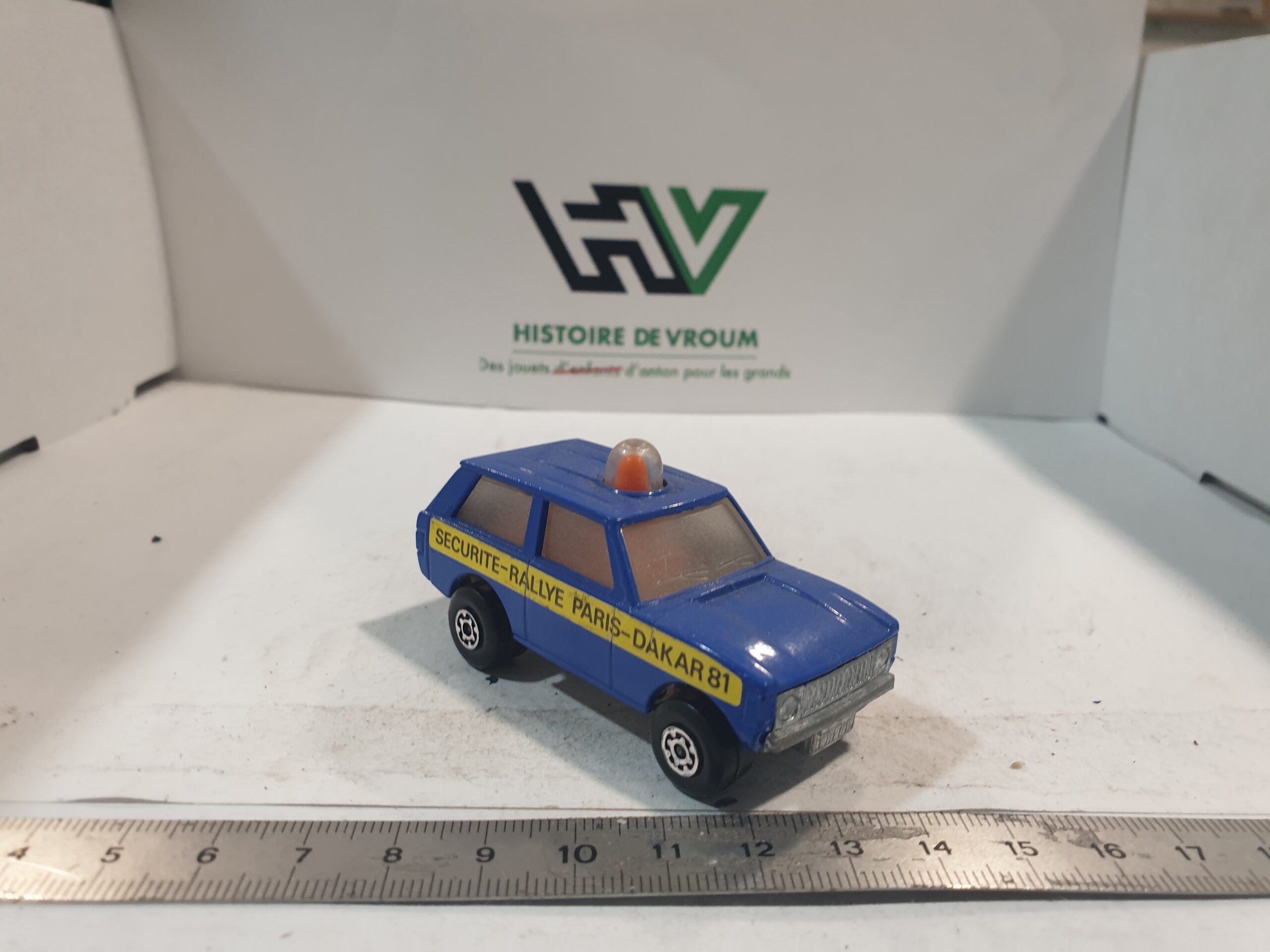 Matchbox Rolamatics N 20 Sécurité Rallye Paris Dakar 1975 Lesney 1/64 – Image 5