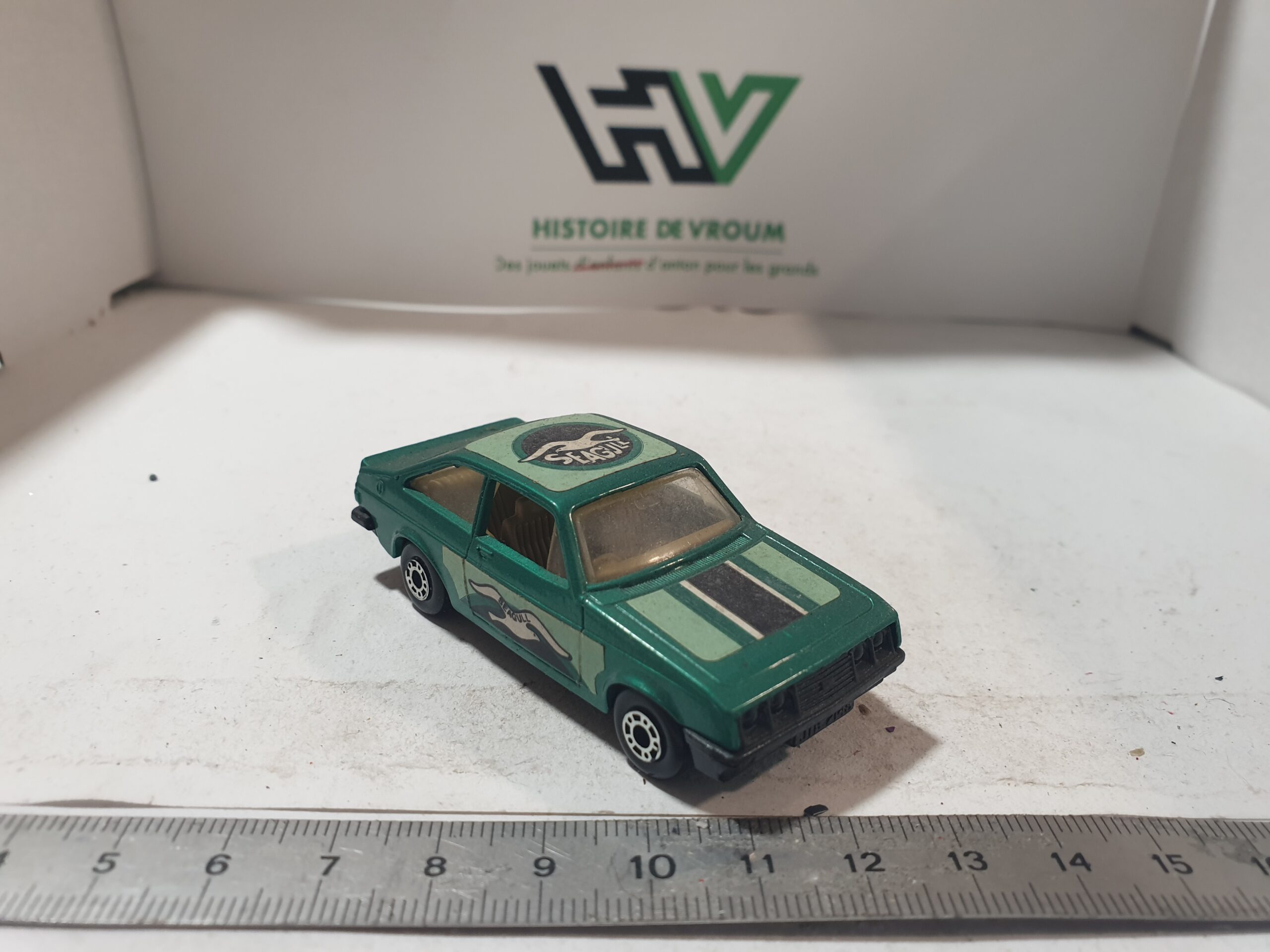 Matchbox Superfast N°9 Ford escort RS 2000 verte Seagull 1/60 – Image 4