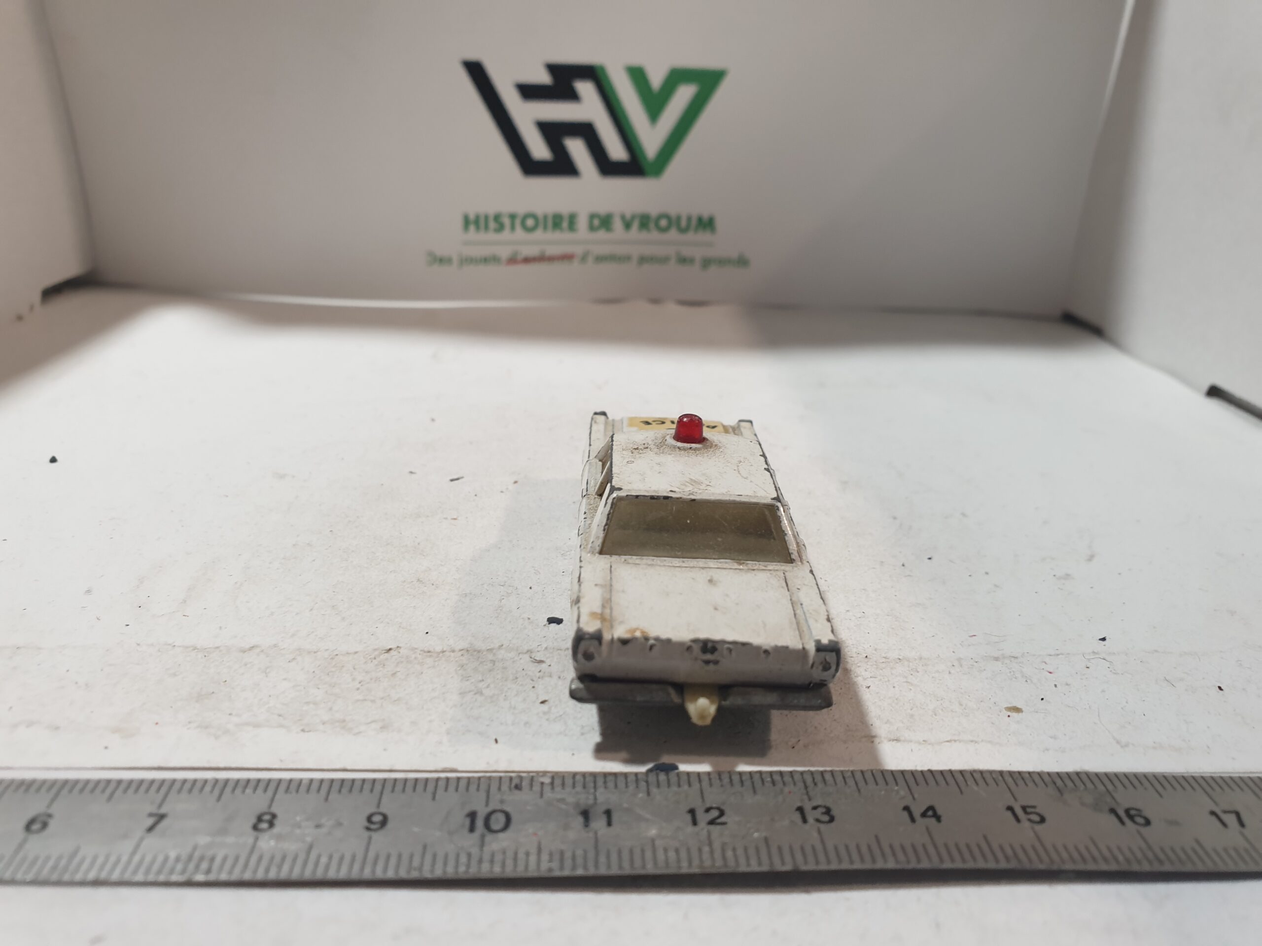 Miniature Vintage Matchbox Lesney - Voiture de Police Ford Galaxie N°55/59 – Image 6