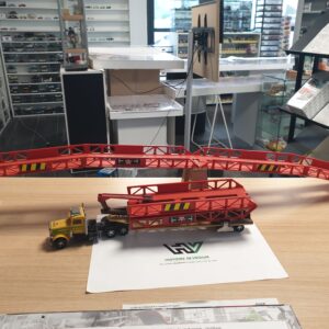 Camion Matchbox SuperKings K-44 "Bridge Layer" (Couche-Pont) Camion tracteur non d'origine