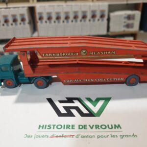 Rare Matchbox King Size K-8 / Major Pack M-8 Car Transporter "Farnborough Measham" - Bon État