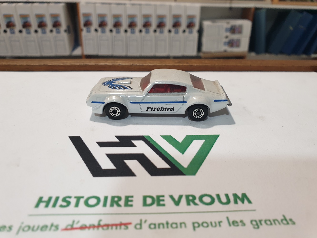 Rare Matchbox Superfast n°16 - Pontiac Firebird Trans Am Blanche - Très Bon État Collection