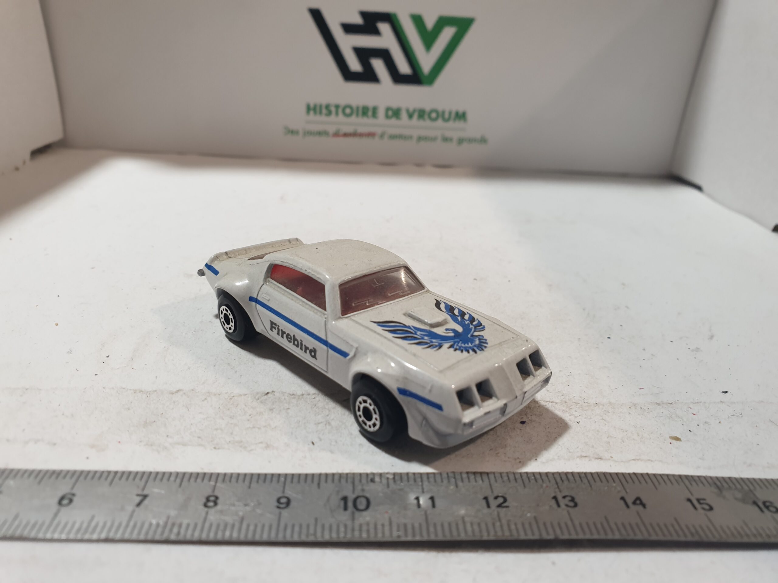 Rare Matchbox Superfast n°16 - Pontiac Firebird Trans Am Blanche - Très Bon État Collection – Image 5