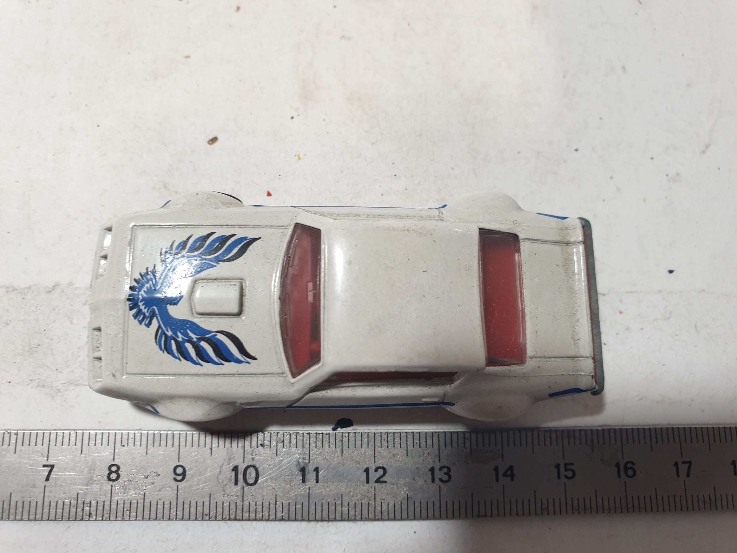 Rare Matchbox Superfast n°16 - Pontiac Firebird Trans Am Blanche - Très Bon État Collection – Image 8