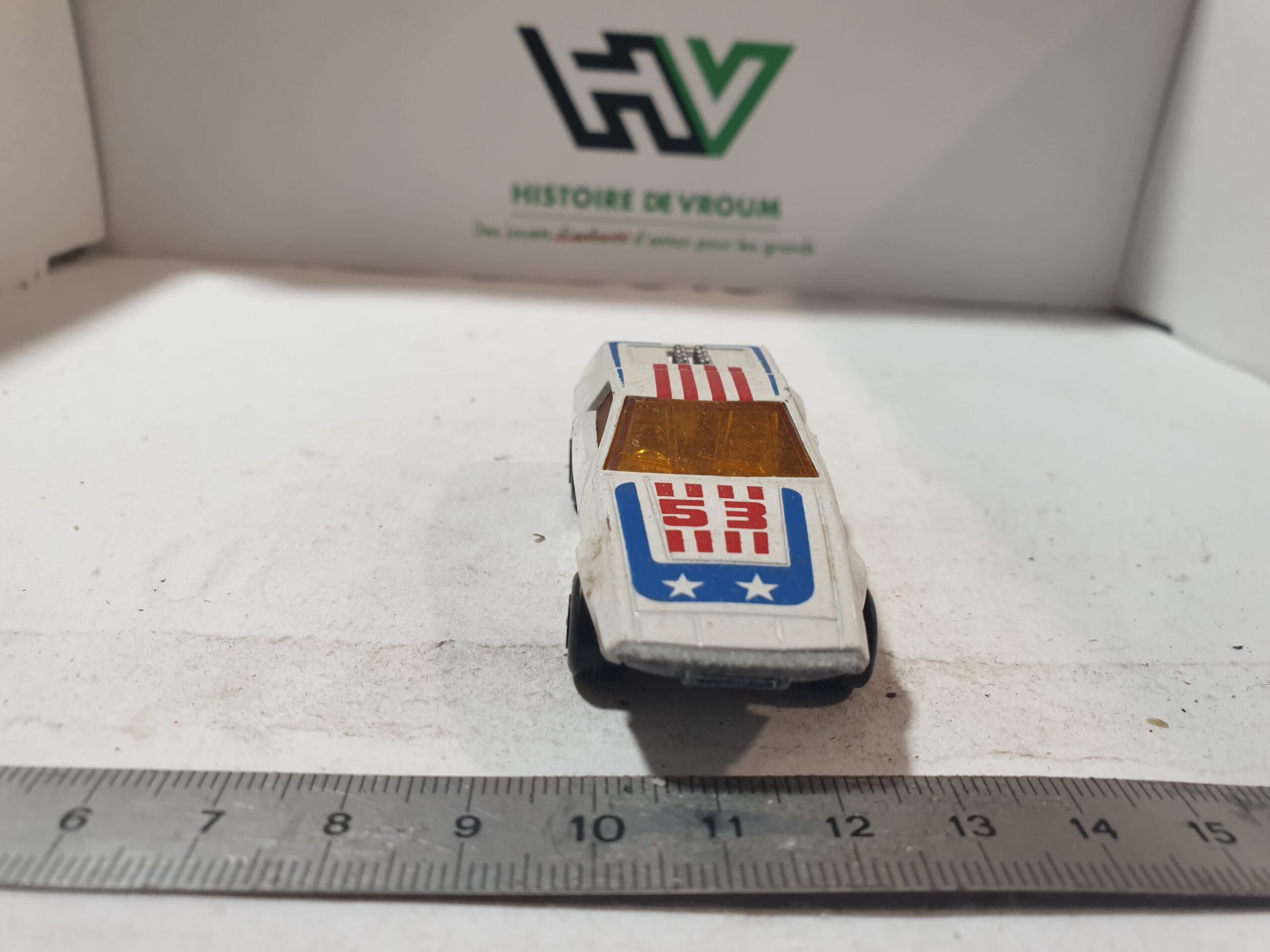Rare Matchbox Superfast n°53 - Flamin' Mover (Fastback) "USA" - Très Bon État Collection – Image 5