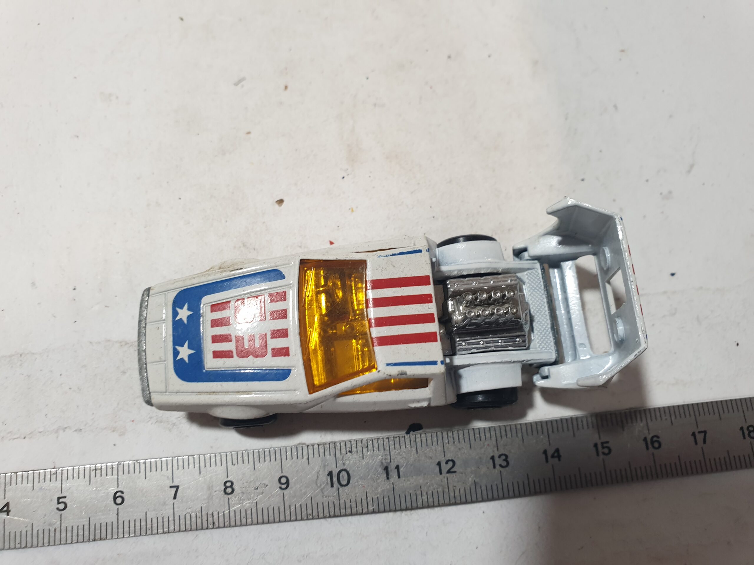 Rare Matchbox Superfast n°53 - Flamin' Mover (Fastback) "USA" - Très Bon État Collection – Image 7
