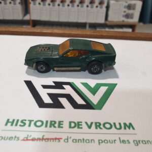 Rare Matchbox Superfast n°1 - Ford Mustang Mach 1 Fastback Verte - Très Bon État Collection