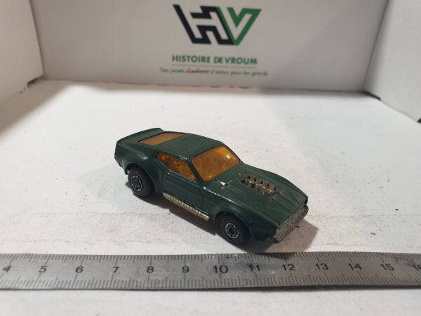 Rare Matchbox Superfast n°1 - Ford Mustang Mach 1 Fastback Verte - Très Bon État Collection – Image 5