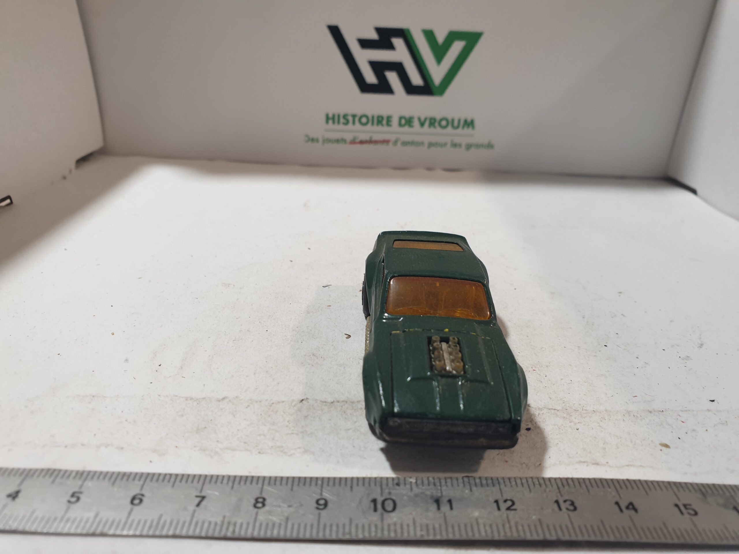 Rare Matchbox Superfast n°1 - Ford Mustang Mach 1 Fastback Verte - Très Bon État Collection – Image 6