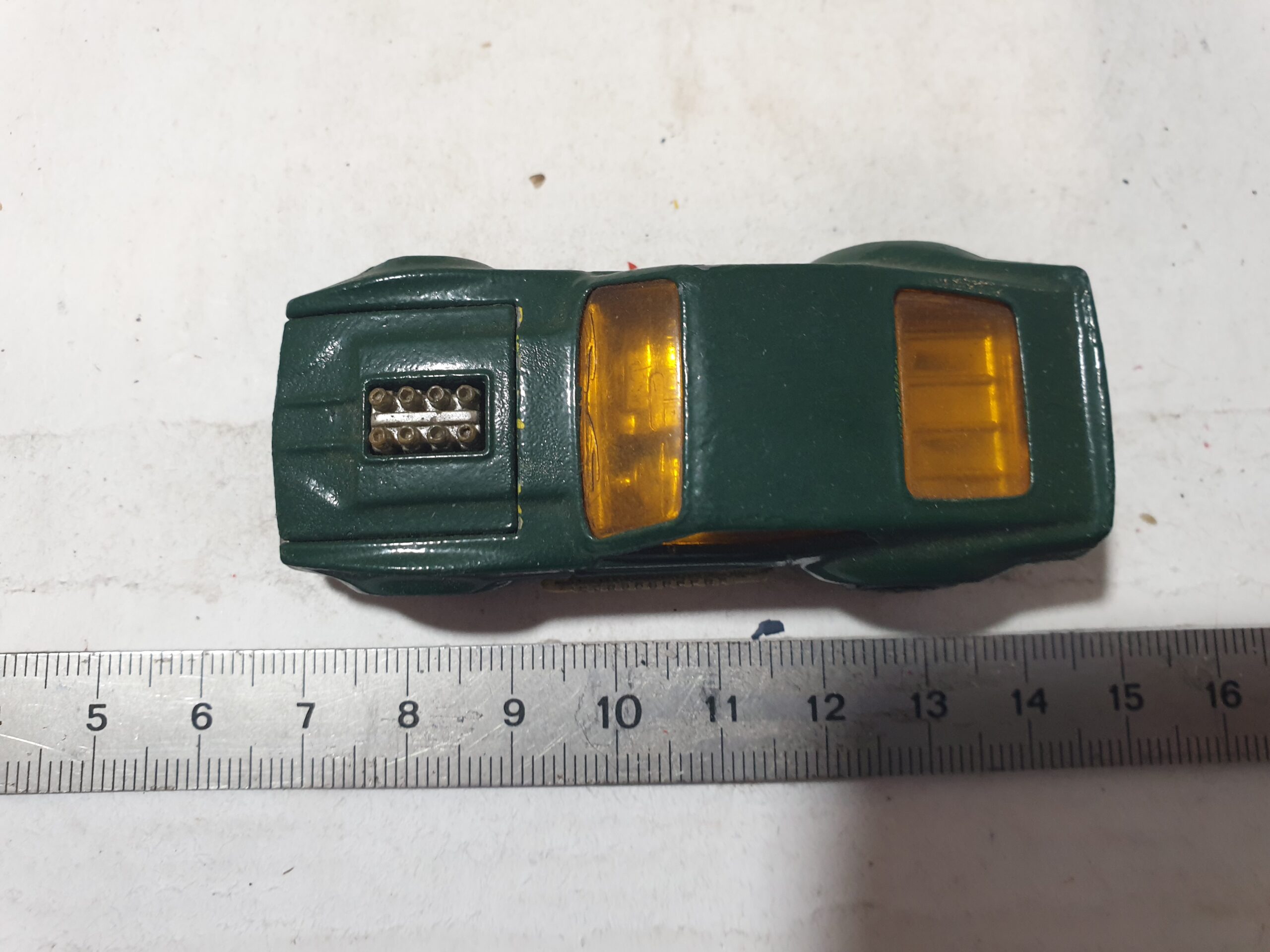 Rare Matchbox Superfast n°1 - Ford Mustang Mach 1 Fastback Verte - Très Bon État Collection – Image 8