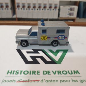 Rare Matchbox Superfast n°29 - Fourgon Rallye Paris-Dakar 1981 SFP - Très Bon État Collection