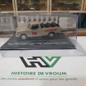 Miniature Fiat 1500 Multicarga - Sergi Automotores (1965) - NEUVE 1/43 - Collection Presse