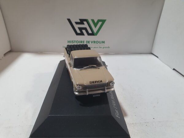 Miniature Fiat 1500 Multicarga - Sergi Automotores (1965) - NEUVE 1/43 - Collection Presse – Image 6