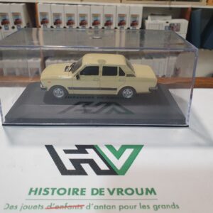 Miniature POLSKI FIAT 132 (ou FIAT 132p) "Voiture de Presse" - Collection IXO/Altaya - Très Bon État