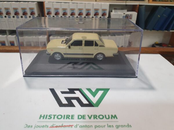 Miniature POLSKI FIAT 132 (ou FIAT 132p) "Voiture de Presse" - Collection IXO/Altaya - Très Bon État