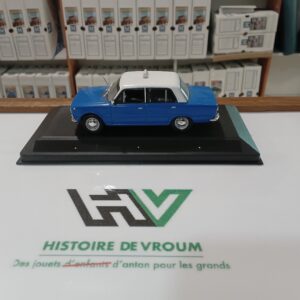 Taxi Lada 1200 Bleue 1980 1/43