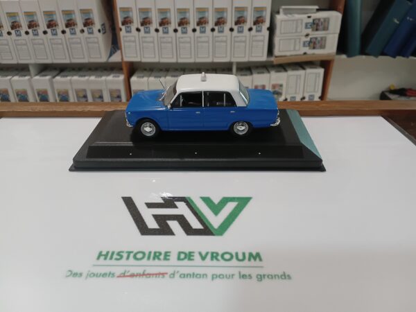 Taxi Lada 1200 Bleue 1980 1/43