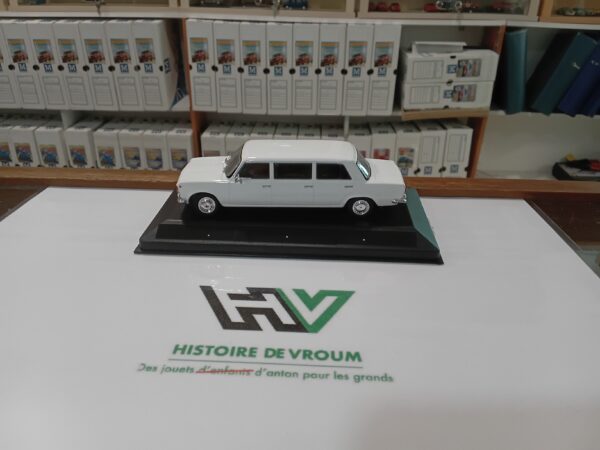 Fiat 125P Jamnik Blanche 1/43