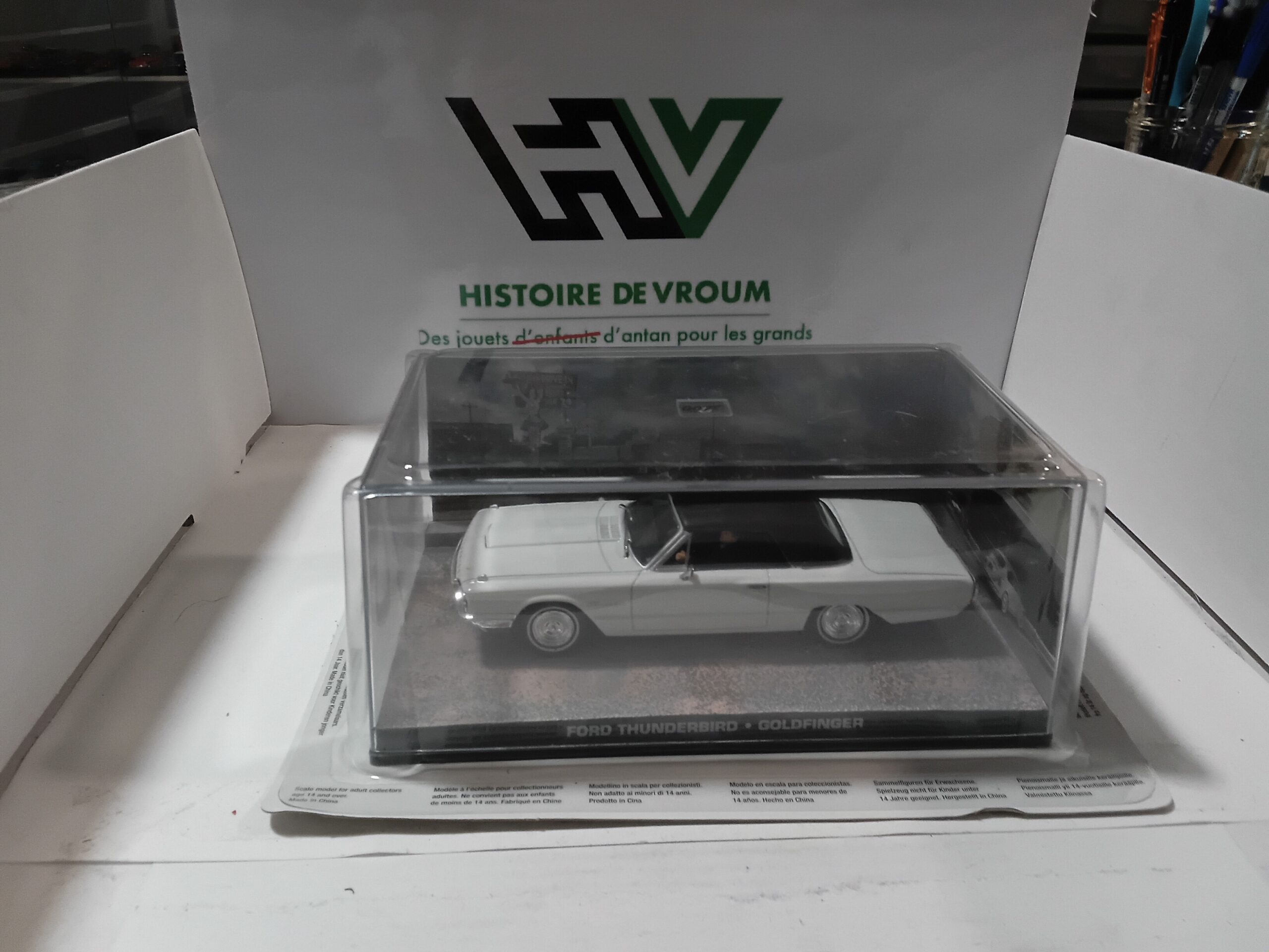 Ford Thunderbird - Goldfinger 007 James Bond + livret