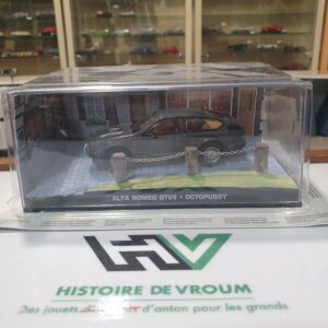 Miniature Alfa Romeo GTV6 1/43 - James Bond 007 Octopussy - Neuf sous Blister+ Livret