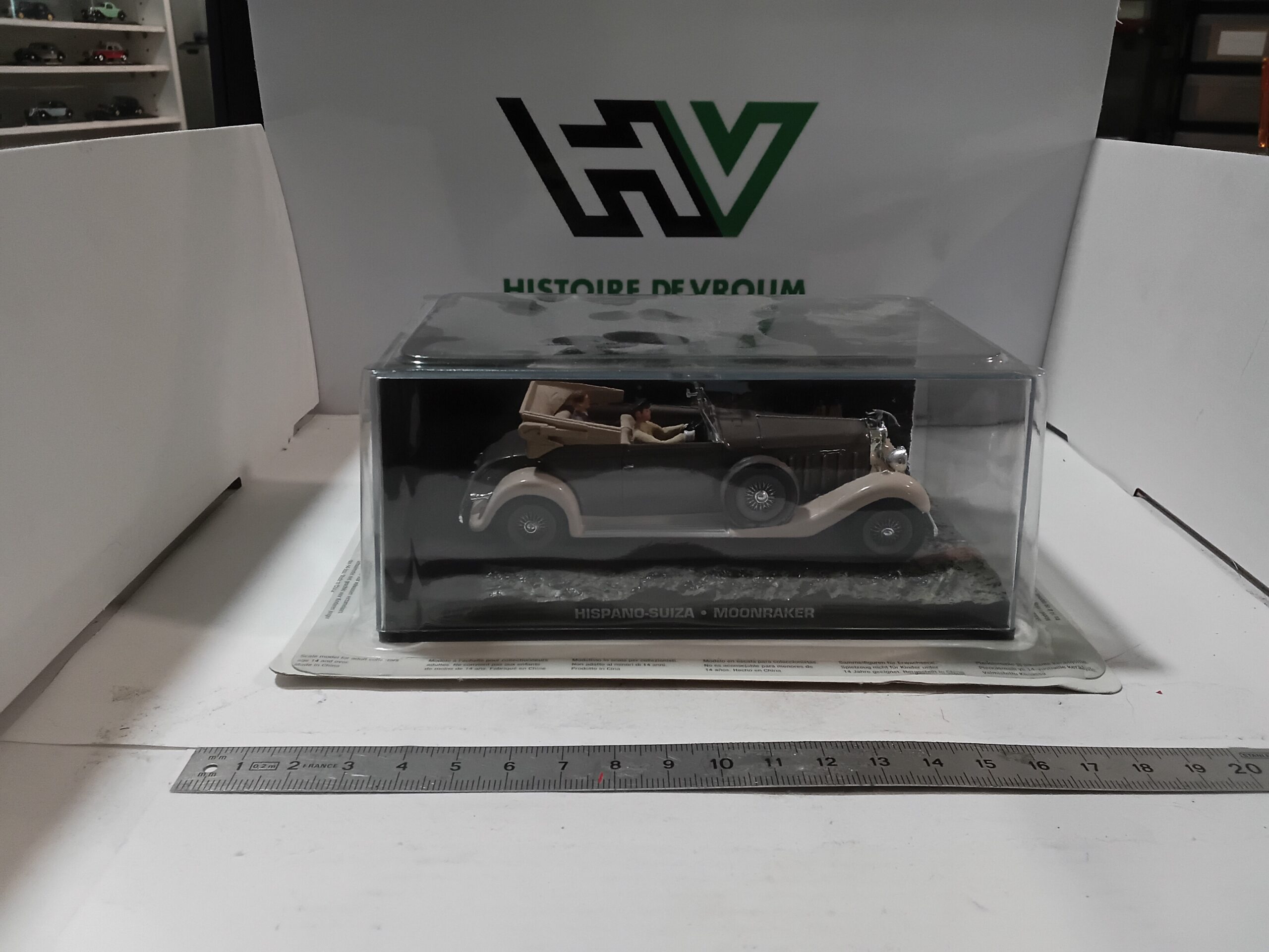 Hispano-Suiza - Moonraker 007 James Bond + livret