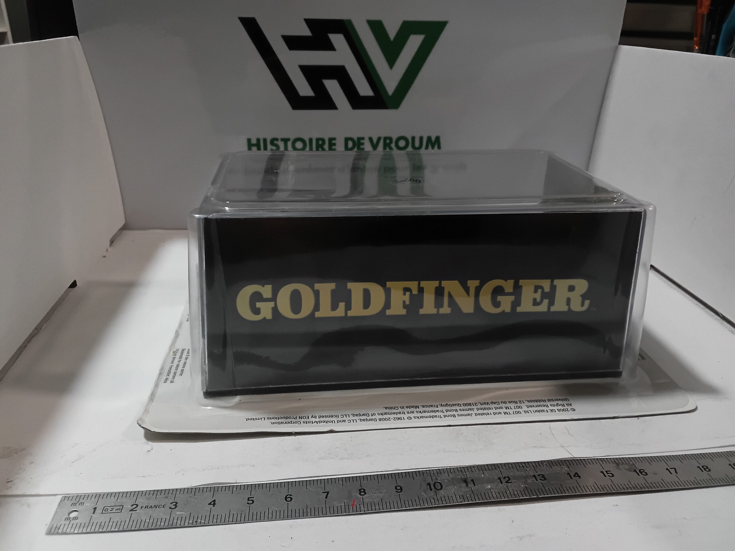 Ford Mustang Convertible - Goldfinger 007 James Bond + livret – Image 5