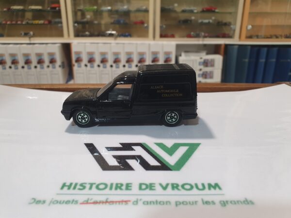 Miniature Solido 1/43 - Renault Express Publicitaire "Alsace Automobile Collection" - Noir