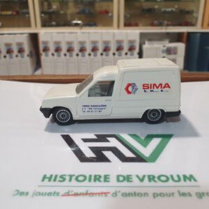 Miniature Solido 1/43 - Renault Express Publicitaire SIMA Angoulême - Blanc