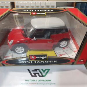 Miniature 1/18 – Mini Cooper (Modèle Classic ou 2000/2001) – Bburago – Neuve en Boîte