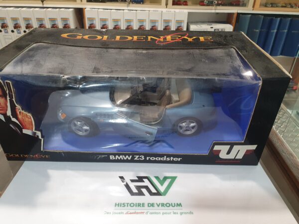 Collector James Bond 007 - BMW Z3 Roadster "Goldeneye" - UT Models 1/18 - Neuf en Boîte