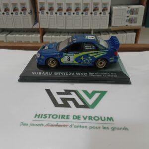 Subaru Impreza WRC 1/43 Altaya - Rallye Nouvelle-Zélande 2003 - T. Mäkinen #8