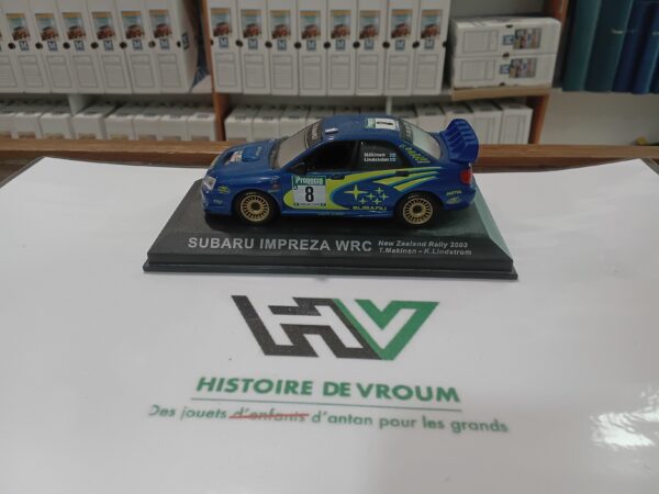 MINIATURE RALLYE 1/43 - Subaru Impreza WRC 2003 - T. Mäkinen - Altaya/IXO