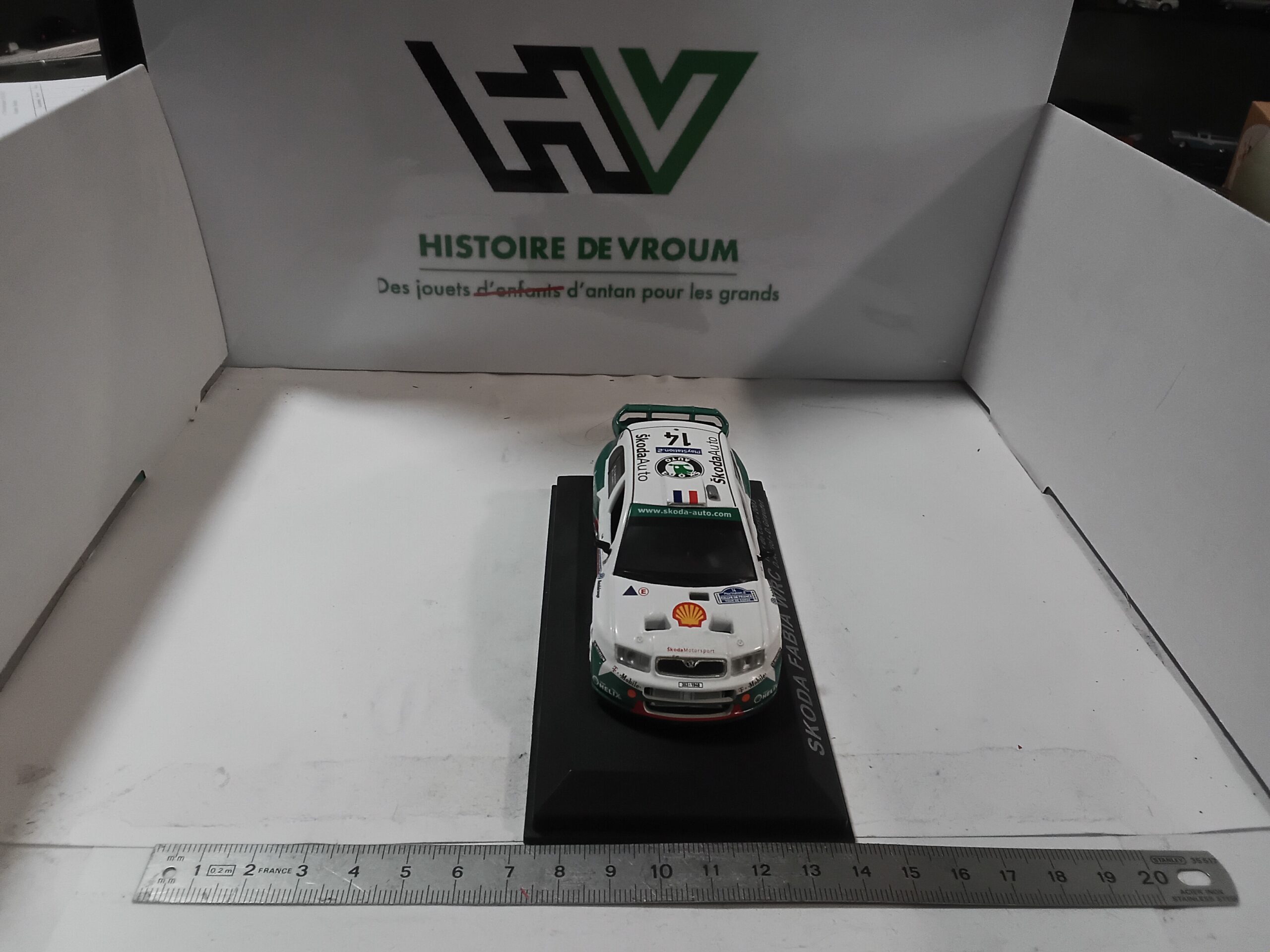 Miniature Skoda Fabia WRC Rallye 1/43 - Collection Altaya/IXO - État Neuf – Image 6